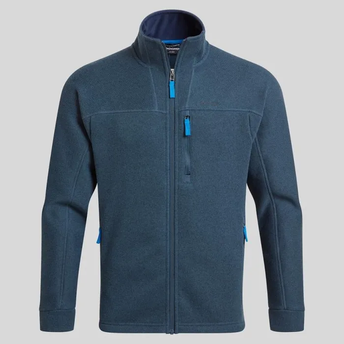 Mens Full Zip Fleece Craghoppers Torney II Full Zip Fleece Blue Stone Marl Mens Full Zip Fleece Craghoppers Torney II Full Zip Fleece Blue Stone Marl