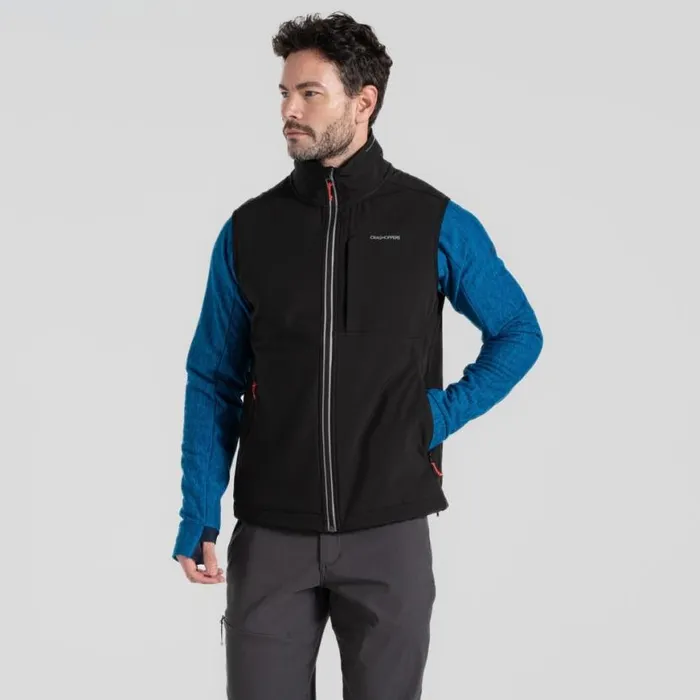 Mens Gilets Craghoppers Altis Vest Black