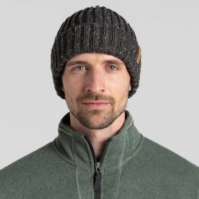 Mens Hats Craghoppers Riber II Hat Black Pepper Mens Hats Craghoppers Riber II Hat Black Pepper