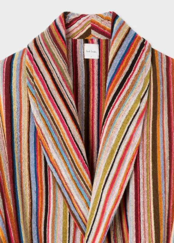MensHome 039Signature Stripe039 Cotton Dressing Gown Paul Smith Nightwear MensHome 039Signature Stripe039 Cotton Dressing Gown Paul Smith Nightwear