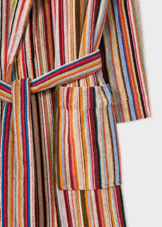 MensHome 039Signature Stripe039 Cotton Dressing Gown Paul Smith Nightwear MensHome 039Signature Stripe039 Cotton Dressing Gown Paul Smith Nightwear