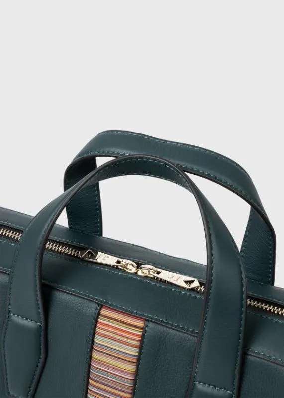Mens Leather 039Signature Stripe039 Business Folio Paul Smith Bags Mens Leather 039Signature Stripe039 Business Folio Paul Smith Bags