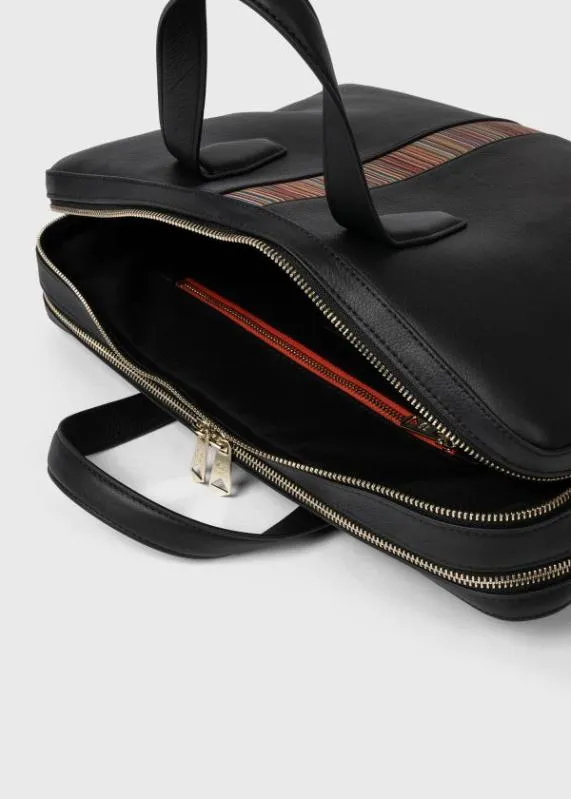 Mens Leather 039Signature Stripe039 Business Folio Paul Smith Bags Mens Leather 039Signature Stripe039 Business Folio Paul Smith Bags