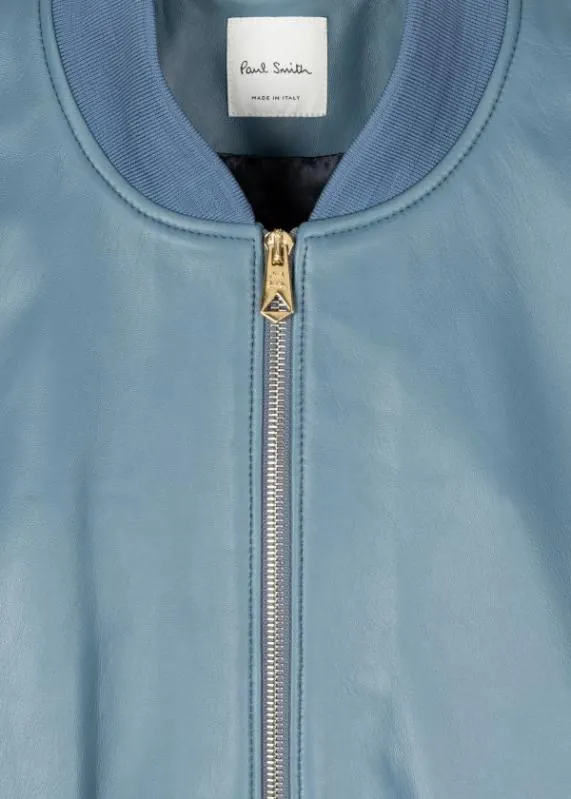 Mens Leather Bomber Jacket Paul Smith Coats and Jackets Mens Leather Bomber Jacket Paul Smith Coats and Jackets