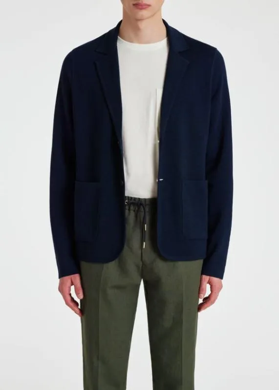 Mens Merino Cardigan Blazer Paul Smith Sweaters Mens Merino Cardigan Blazer Paul Smith Sweaters