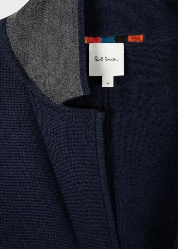 Mens Merino Cardigan Blazer Paul Smith Sweaters Mens Merino Cardigan Blazer Paul Smith Sweaters