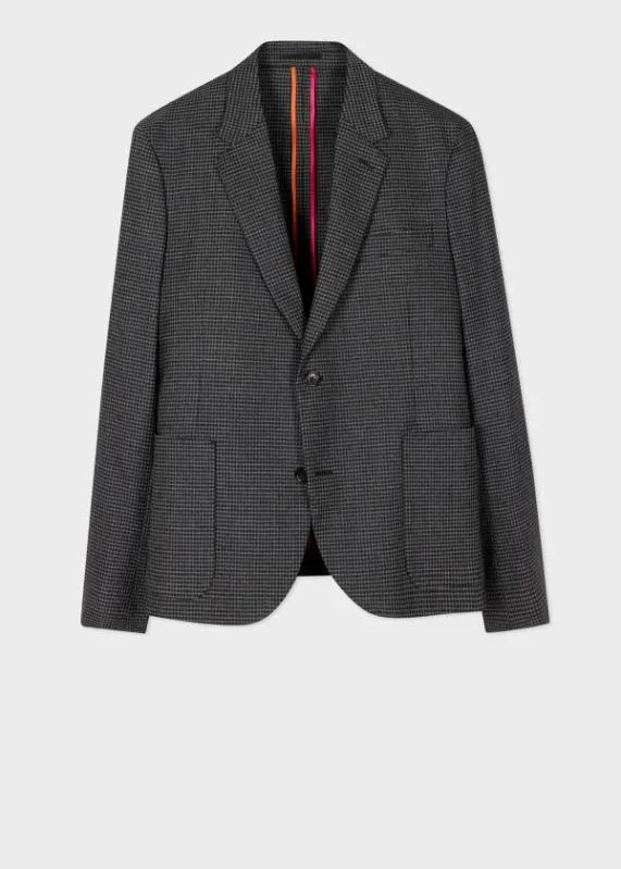 Mens MidFit Wool Check Unlined Blazer Paul Smith Blazers