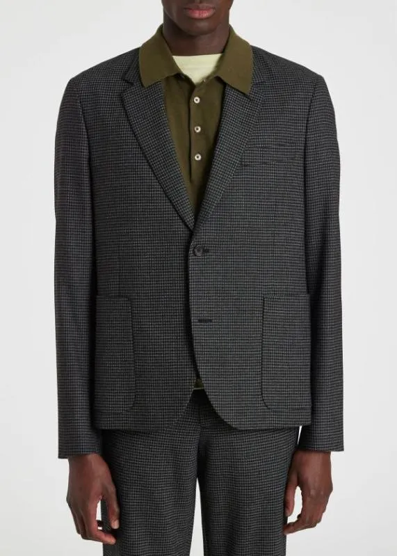 Mens MidFit Wool Check Unlined Blazer Paul Smith Blazers Mens MidFit Wool Check Unlined Blazer Paul Smith Blazers