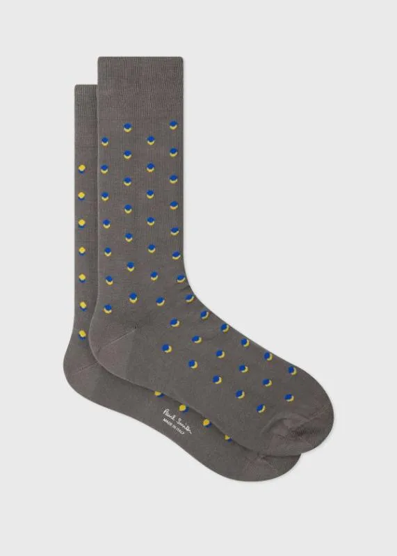 Mens Mixed Polka Dot Socks Paul Smith Socks