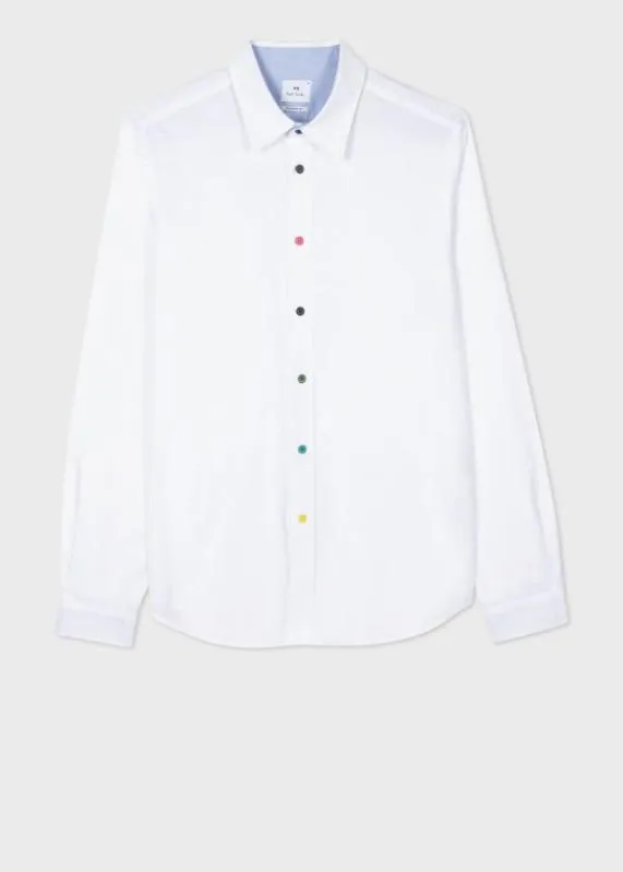 Mens Organic Cotton Oxford Shirt Paul Smith Shirts