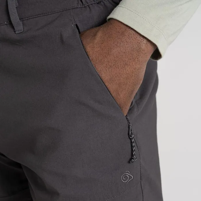 Mens Shorts Craghoppers Kiwi Pro Shorts Dark Lead Mens Shorts Craghoppers Kiwi Pro Shorts Dark Lead