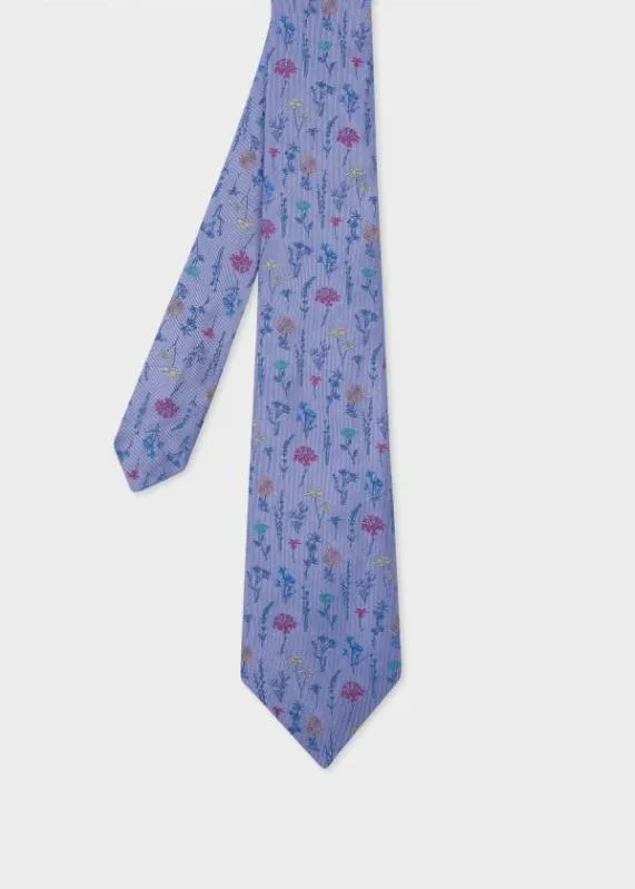 Mens Silk 039Floral Stems039 Tie Paul Smith Ties