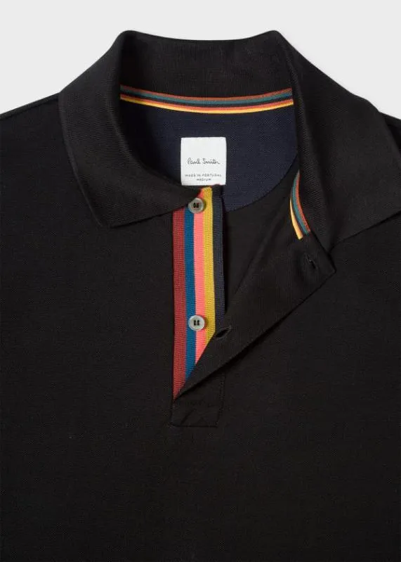 Mens SlimFit 039Artist Stripe039 Placket Polo Shirt Paul Smith Polo Shirts Mens SlimFit 039Artist Stripe039 Placket Polo Shirt Paul Smith Polo Shirts