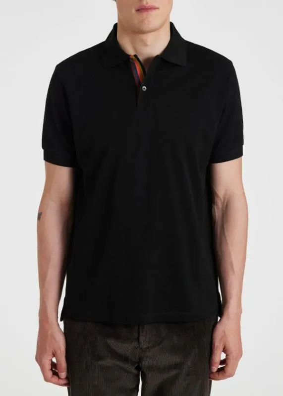 Mens SlimFit 039Artist Stripe039 Placket Polo Shirt Paul Smith Polo Shirts Mens SlimFit 039Artist Stripe039 Placket Polo Shirt Paul Smith Polo Shirts