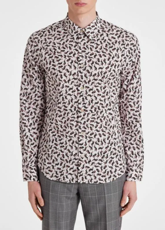 Mens SlimFit 039Lunar New Year039 Shirt Paul Smith Shirts Mens SlimFit 039Lunar New Year039 Shirt Paul Smith Shirts