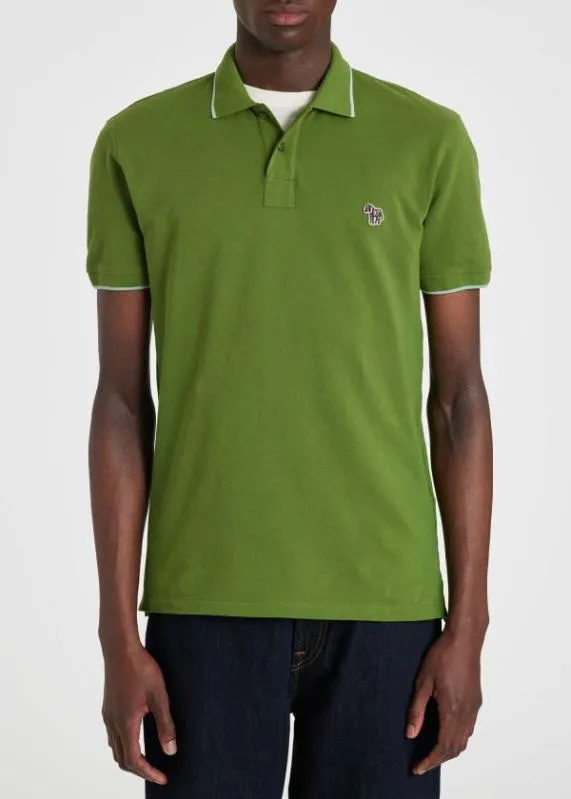 Mens SlimFit Zebra Logo Polo Shirt Paul Smith Polo Shirts Mens SlimFit Zebra Logo Polo Shirt Paul Smith Polo Shirts