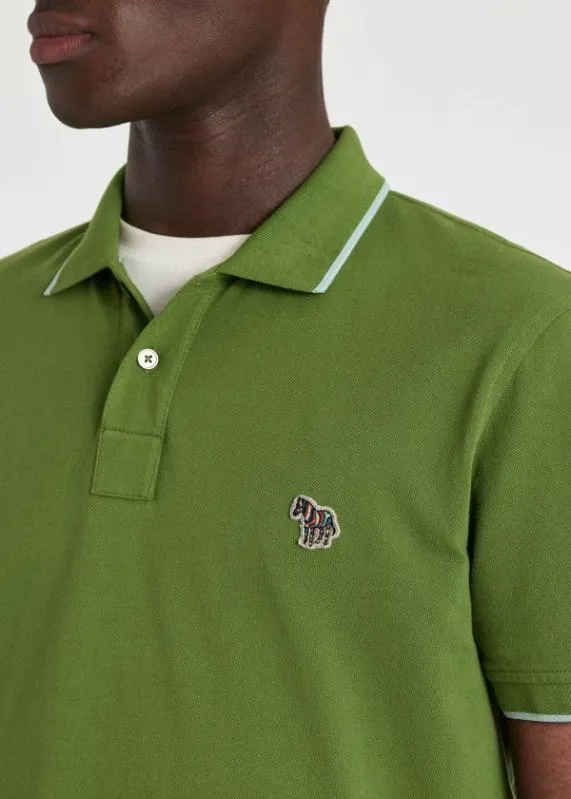 Mens SlimFit Zebra Logo Polo Shirt Paul Smith Polo Shirts Mens SlimFit Zebra Logo Polo Shirt Paul Smith Polo Shirts