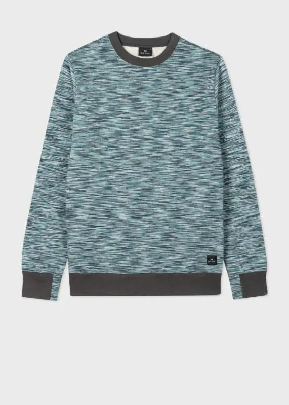 Mens SpaceDyed Cotton Sweatshirt Paul Smith Sweatshirts and Hoodies