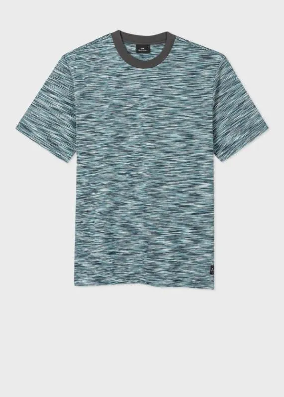 Mens SpaceDyed Cotton TShirt Paul Smith TShirts