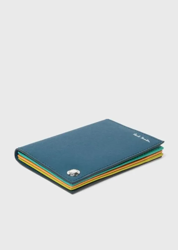 Mens StrawGrain Leather Pivot Card Holder Paul Smith Wallets Mens StrawGrain Leather Pivot Card Holder Paul Smith Wallets