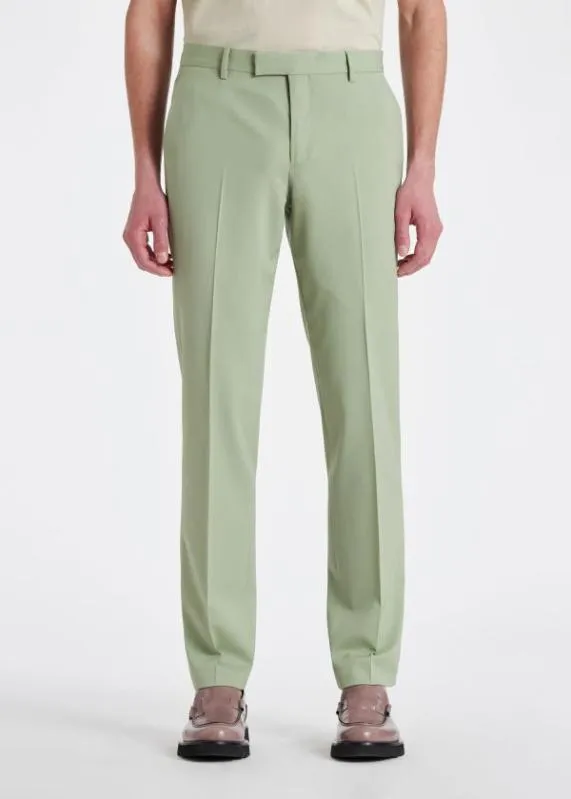 Mens StretchWool StraightLeg Pants Paul Smith Pants