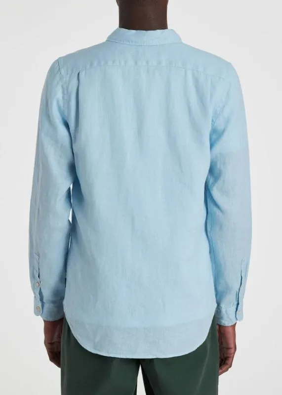 Mens TailoredFit Linen LongSleeve Shirt Paul Smith Shirts Mens TailoredFit Linen LongSleeve Shirt Paul Smith Shirts