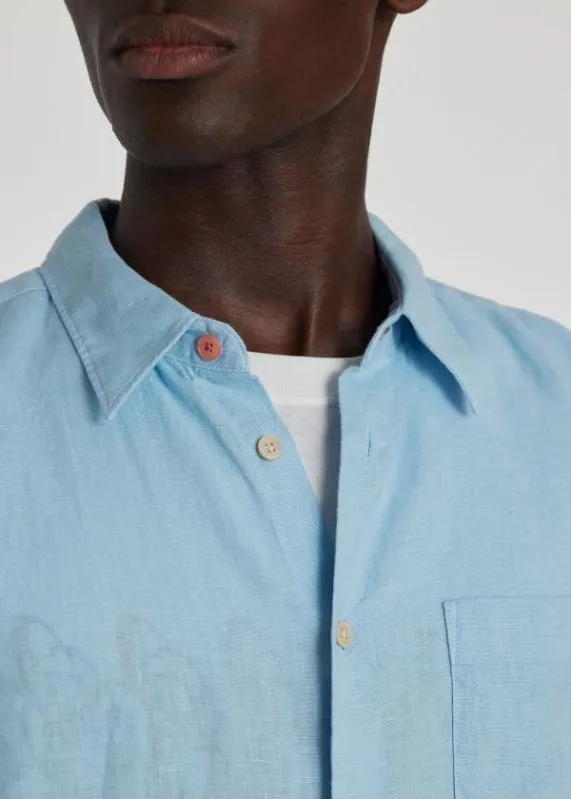 Mens TailoredFit Linen LongSleeve Shirt Paul Smith Shirts Mens TailoredFit Linen LongSleeve Shirt Paul Smith Shirts