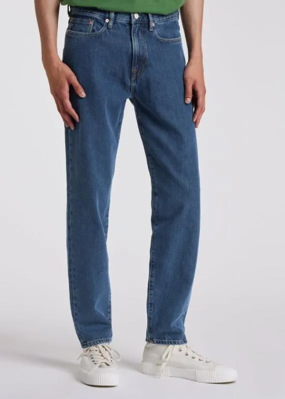 Mens TaperedFit MidWash 039Authentic Twill039 Jeans Paul Smith Jeans Mens TaperedFit MidWash 039Authentic Twill039 Jeans Paul Smith Jeans