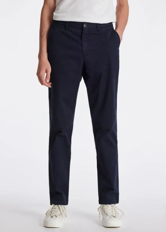 Mens TaperedFit StretchCotton Chinos Paul Smith Pants