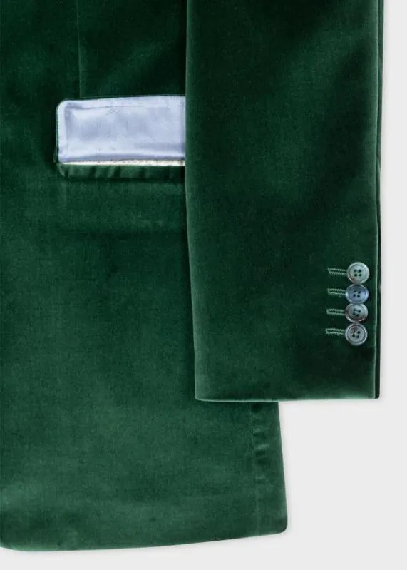 Mens The Kensington 8211 Dark Green Velvet Blazer Paul Smith Blazers Mens The Kensington 8211 Dark Green Velvet Blazer Paul Smith Blazers