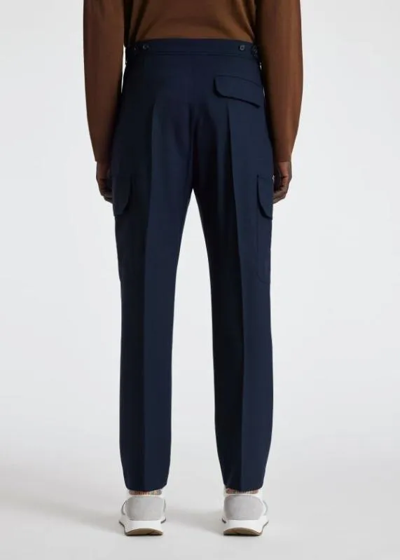 Mens TwoPly Hopsack Cargo Pants Paul Smith Pants Mens TwoPly Hopsack Cargo Pants Paul Smith Pants
