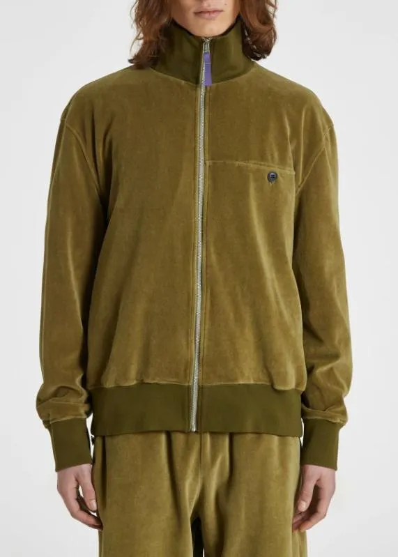 Mens Velour Track Top Paul Smith Coats and Jackets Mens Velour Track Top Paul Smith Coats and Jackets