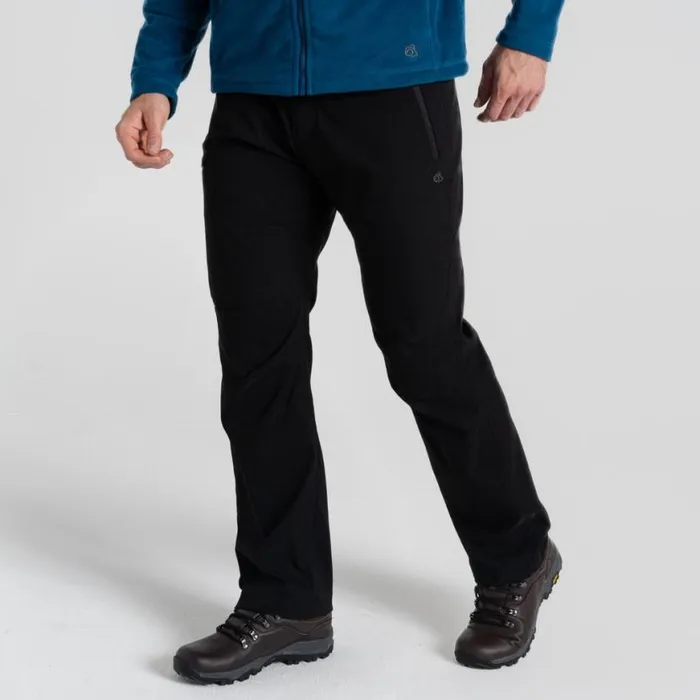 Mens Walking Trousers Craghoppers Expert Kiwi Pro II Trousers Black