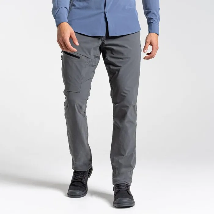 Mens Walking Trousers Craghoppers NosiLife Pro Active Trousers Dark Grey