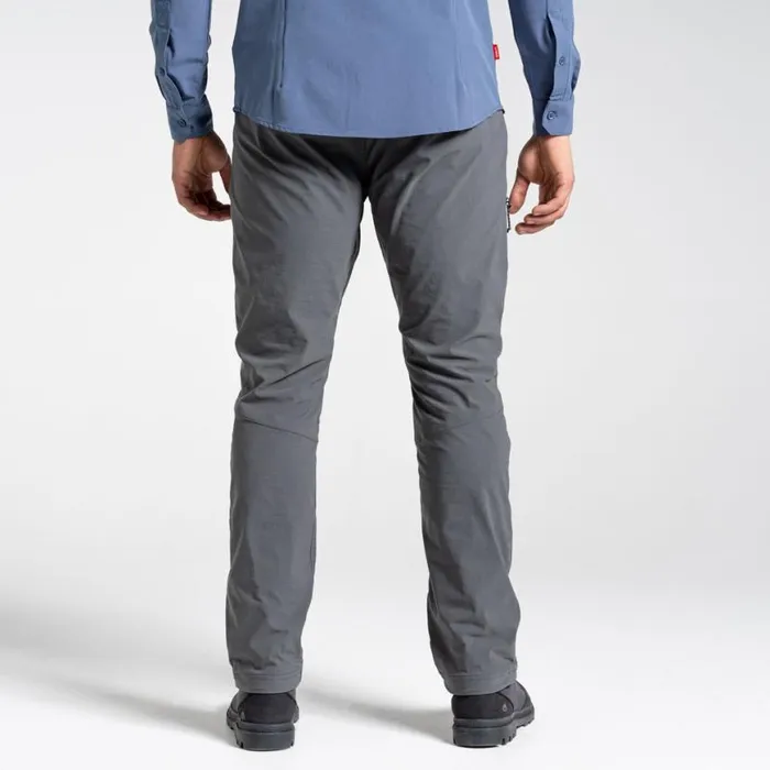 Mens Walking Trousers Craghoppers NosiLife Pro Active Trousers Dark Grey Mens Walking Trousers Craghoppers NosiLife Pro Active Trousers Dark Grey