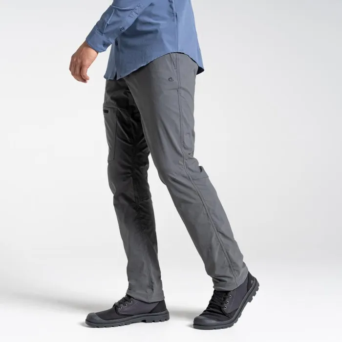 Mens Walking Trousers Craghoppers NosiLife Pro Active Trousers Dark Grey Mens Walking Trousers Craghoppers NosiLife Pro Active Trousers Dark Grey