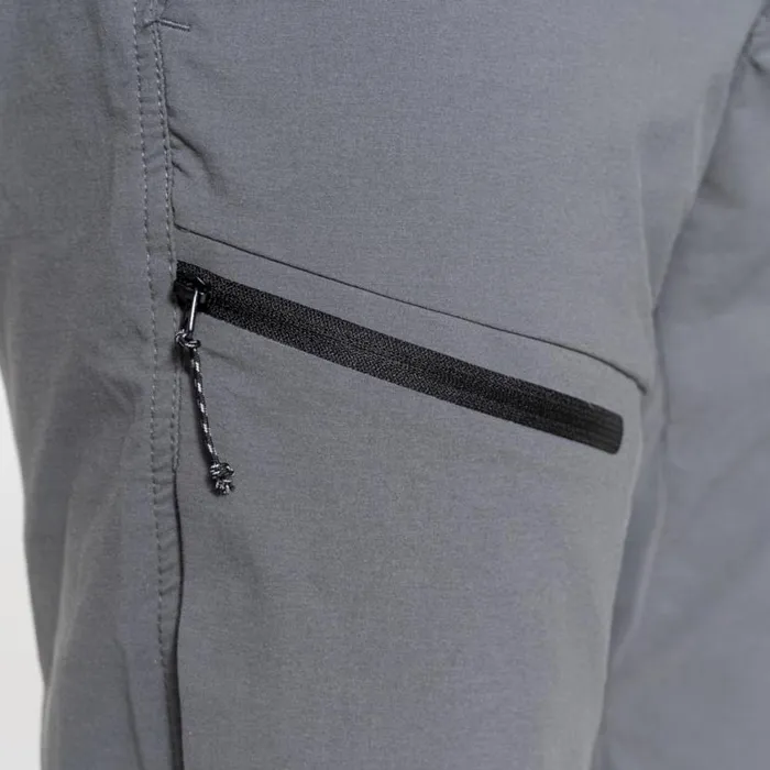 Mens Walking Trousers Craghoppers NosiLife Pro Active Trousers Dark Grey Mens Walking Trousers Craghoppers NosiLife Pro Active Trousers Dark Grey