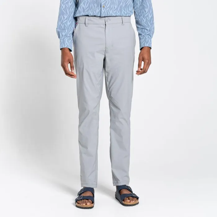 Mens Walking Trousers Craghoppers NosiLife Santos Trousers Cloud Grey