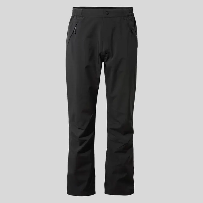 Mens Walking Trousers Craghoppers Stefan II Waterproof Trousers Black Mens Walking Trousers Craghoppers Stefan II Waterproof Trousers Black