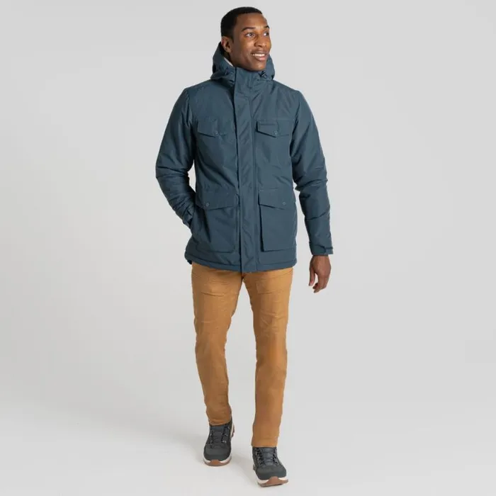Mens Waterproof Jackets Craghoppers Darragh II Waterproof Jacket Blue Stone Mens Waterproof Jackets Craghoppers Darragh II Waterproof Jacket Blue Stone