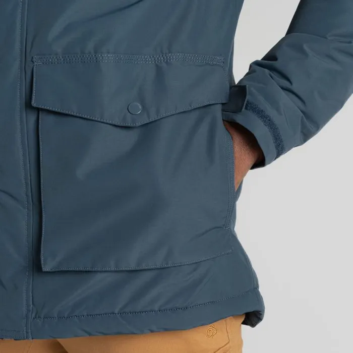 Mens Waterproof Jackets Craghoppers Darragh II Waterproof Jacket Blue Stone Mens Waterproof Jackets Craghoppers Darragh II Waterproof Jacket Blue Stone
