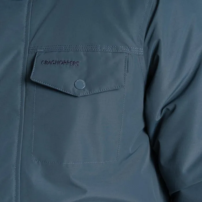 Mens Waterproof Jackets Craghoppers Darragh II Waterproof Jacket Blue Stone Mens Waterproof Jackets Craghoppers Darragh II Waterproof Jacket Blue Stone