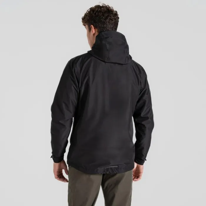 Mens Waterproof Jackets Craghoppers Ossus Waterproof Jacket Black Mens Waterproof Jackets Craghoppers Ossus Waterproof Jacket Black