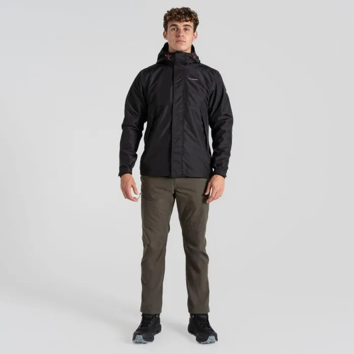 Mens Waterproof Jackets Craghoppers Ossus Waterproof Jacket Black Mens Waterproof Jackets Craghoppers Ossus Waterproof Jacket Black
