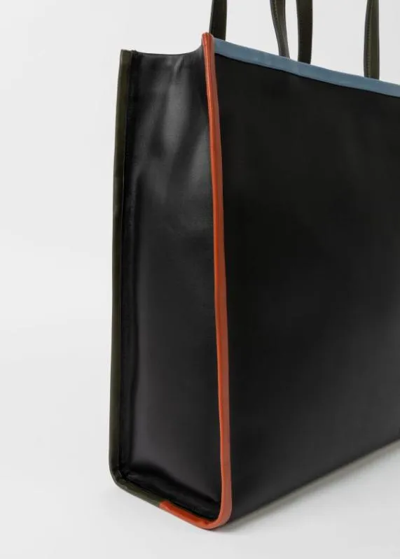 MensWomens Contrast Piping Tote Bag Paul Smith Bags MensWomens Contrast Piping Tote Bag Paul Smith Bags