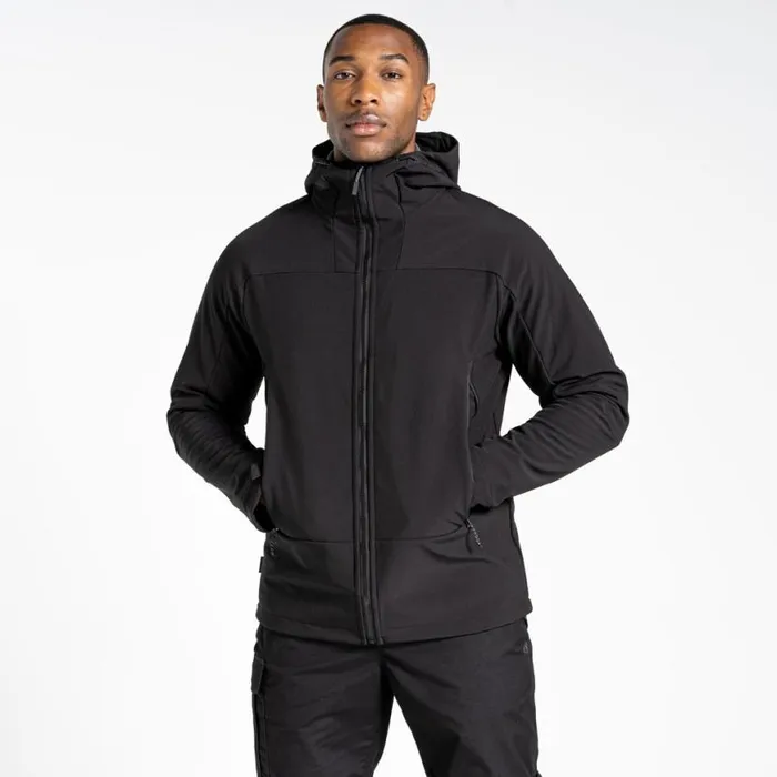 MensWomens Insulated Jackets Craghoppers Expert Active Hooded Softshell Jacket Black MensWomens Insulated Jackets Craghoppers Expert Active Hooded Softshell Jacket Black