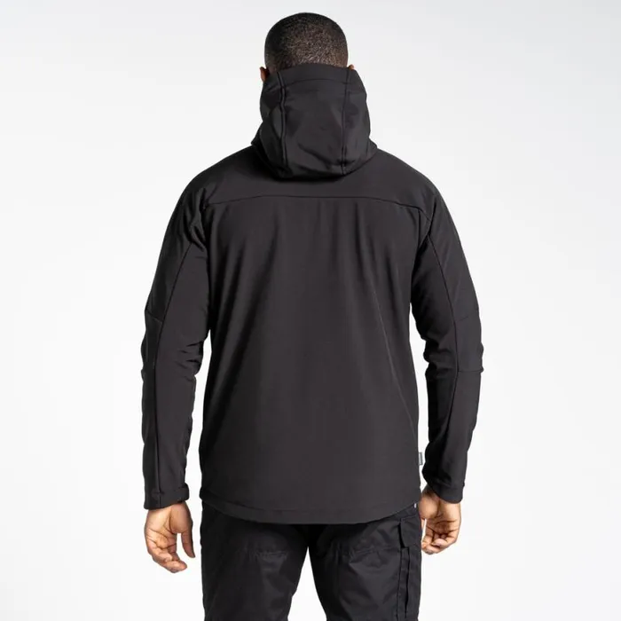 MensWomens Insulated Jackets Craghoppers Expert Active Hooded Softshell Jacket Black MensWomens Insulated Jackets Craghoppers Expert Active Hooded Softshell Jacket Black