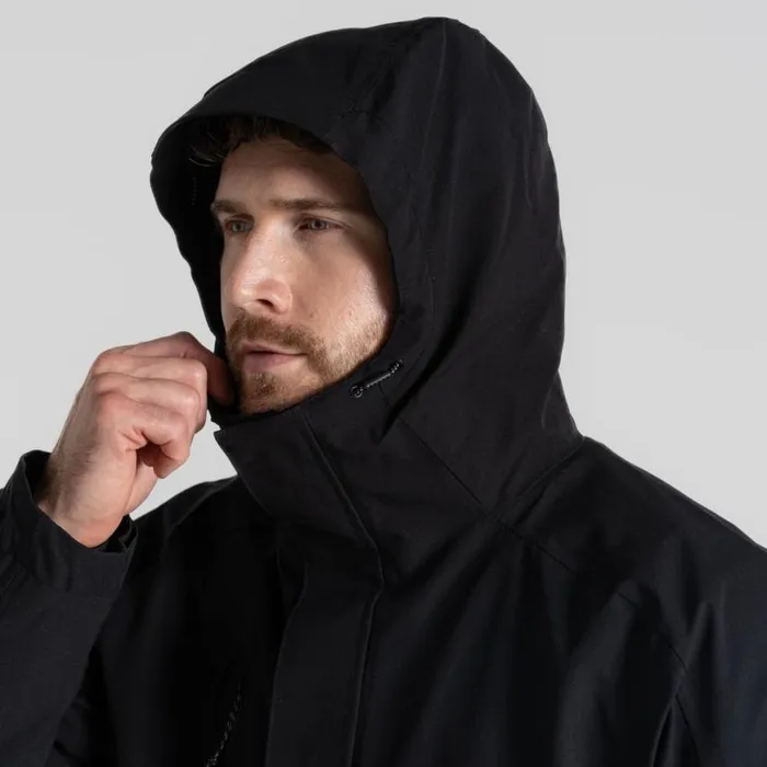 MensWomens Waterproof Jackets Craghoppers Expert Kiwi Pro Stretch 3in1 Jacket Black MensWomens Waterproof Jackets Craghoppers Expert Kiwi Pro Stretch 3in1 Jacket Black