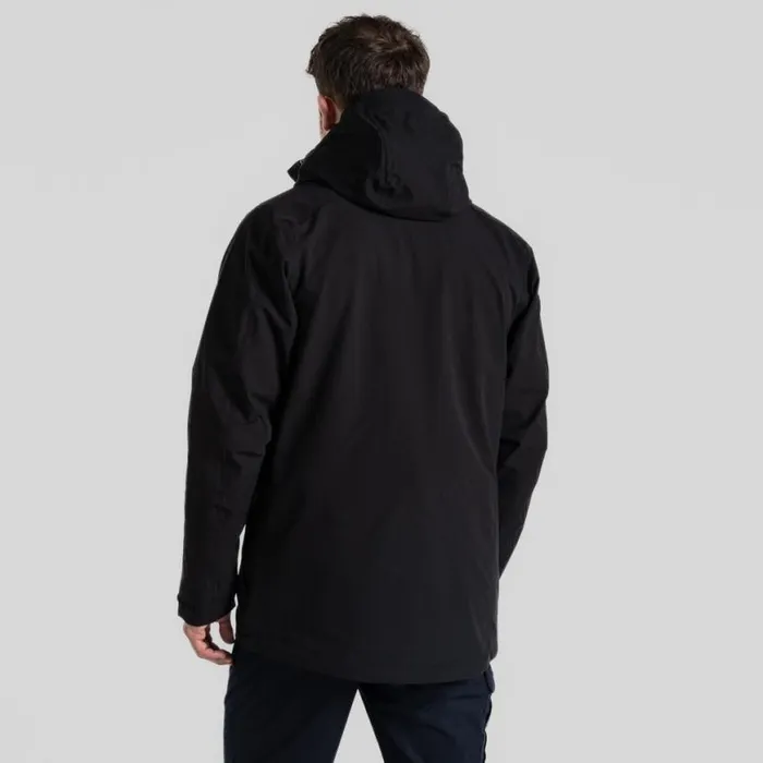 MensWomens Waterproof Jackets Craghoppers Expert Kiwi Pro Stretch 3in1 Jacket Black MensWomens Waterproof Jackets Craghoppers Expert Kiwi Pro Stretch 3in1 Jacket Black