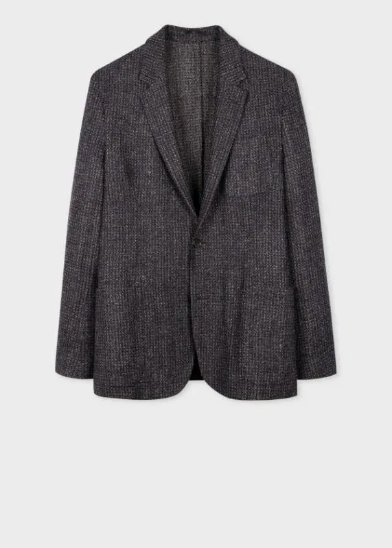 Mens Wool And SilkBlend Tweed Blazer Paul Smith Blazers